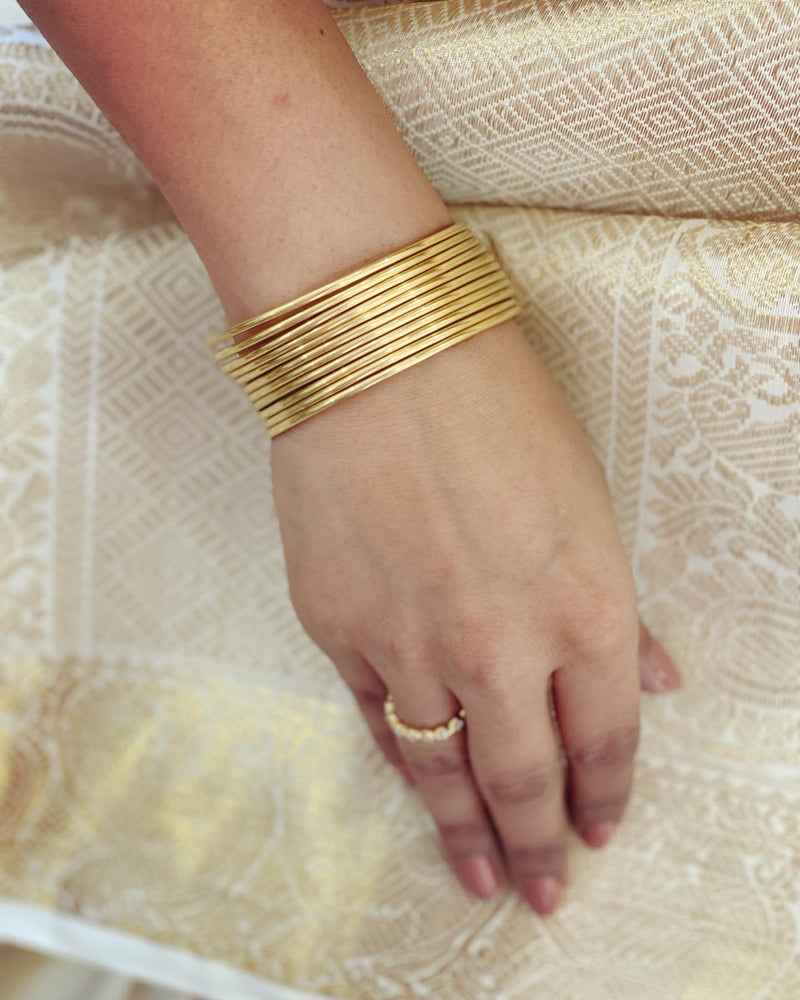 EE-W01760 Cream Kanchi Saree