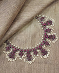 AS-V11546 Reversible Silver Mala