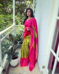 EE-W01998 Korvai Kanchi Sari