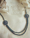 AS-V16742 Reversible Silver Mala