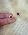 AS-W23717 Silver Stud Earring