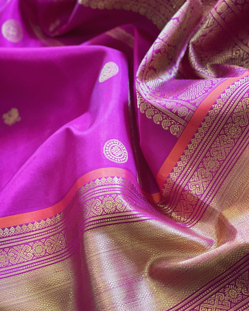 EE-W01997 Turquoise Kanchi Sari