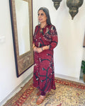 EE-W02593 Maroon Modal Kurtha