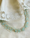 AS-W01022 Silver Pearl Mala