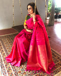 EE-S25602 Pink Kanchi Sari