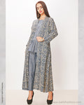CD-NSD526 Denim 3pc Pant suit