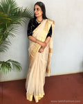 EE-S25198 Cream Tissue Chanderi