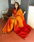 EE-S25216 Orange Payadi Kanchi