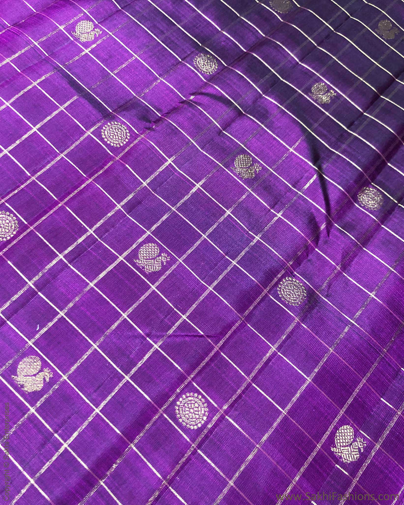 BL-F26241 Violet  Kanchi Blouse fabric