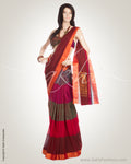 MSN-11397 Multi Cotton & Silk Saree