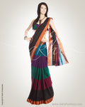 MSN-11405 Multi Cotton & Silk Saree