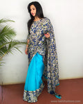 EE-S19886 Turq Blue Organza