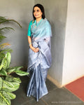 EE-S25266 Grey Kanchi Sari