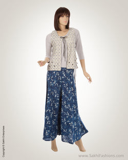 MSN-27356 - Blue & White Palazzo