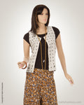 MSN-27370 - White & Black Over-Coat
