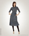 MSN-27349 - Blue & Multi Kurta Top