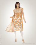 MSN-27857 - Beige & Cream Salwar Set
