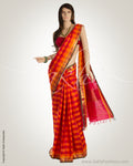 MSN-1157 - Multi & Green Pure Kanchi Silk Saree