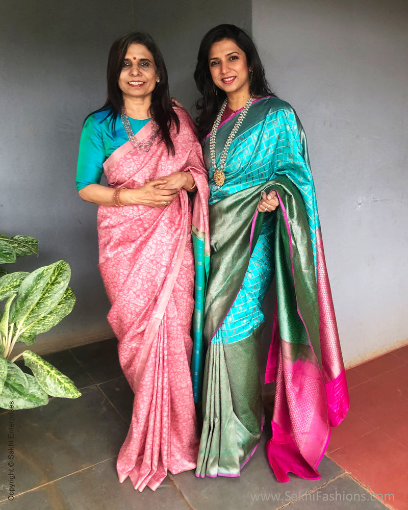 EE-S26465 BlockPrinted Kanchi