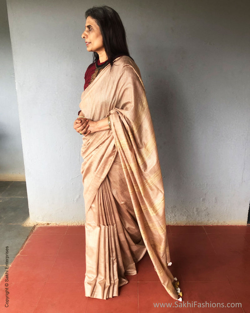 EE-S26495 Beige Munga CottonSilk