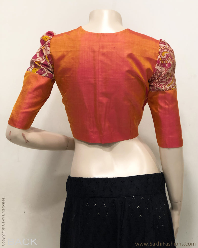 DP-S25496 Peach Kanchi Blouse