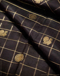 BL-F25604 Black Kanchi Blouse
