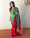EE-S23299 Green Kanchi Cutwork