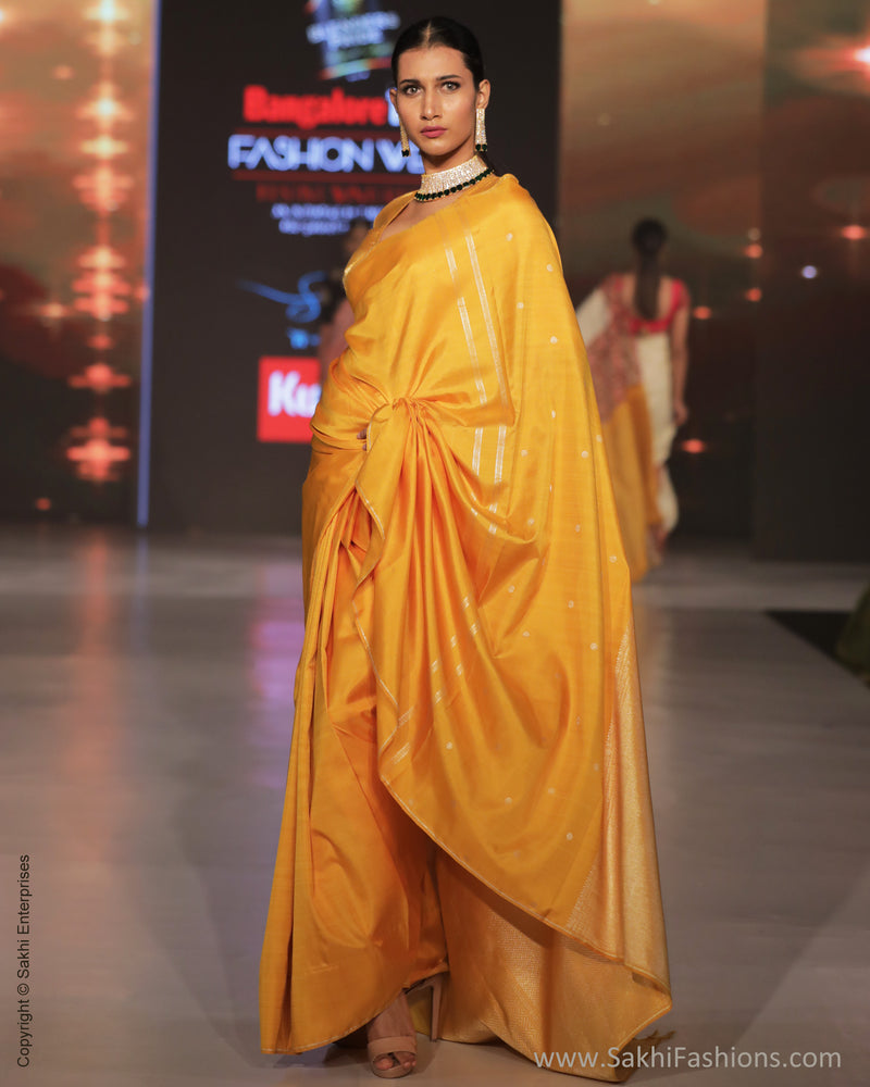EE-S14279 Yellow Silver Kanchi