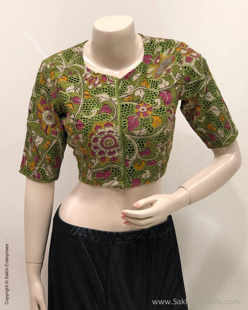 BL-R0004 CutWork RBlouse