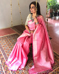 EE-S23679 Pink Silver Kanchi