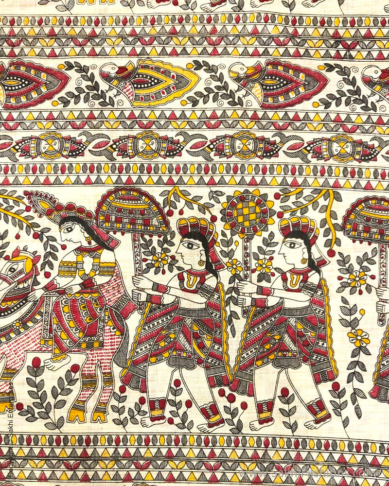BL-R22266 Colour Madhubani