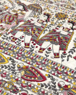 BL-R22266 Colour Madhubani