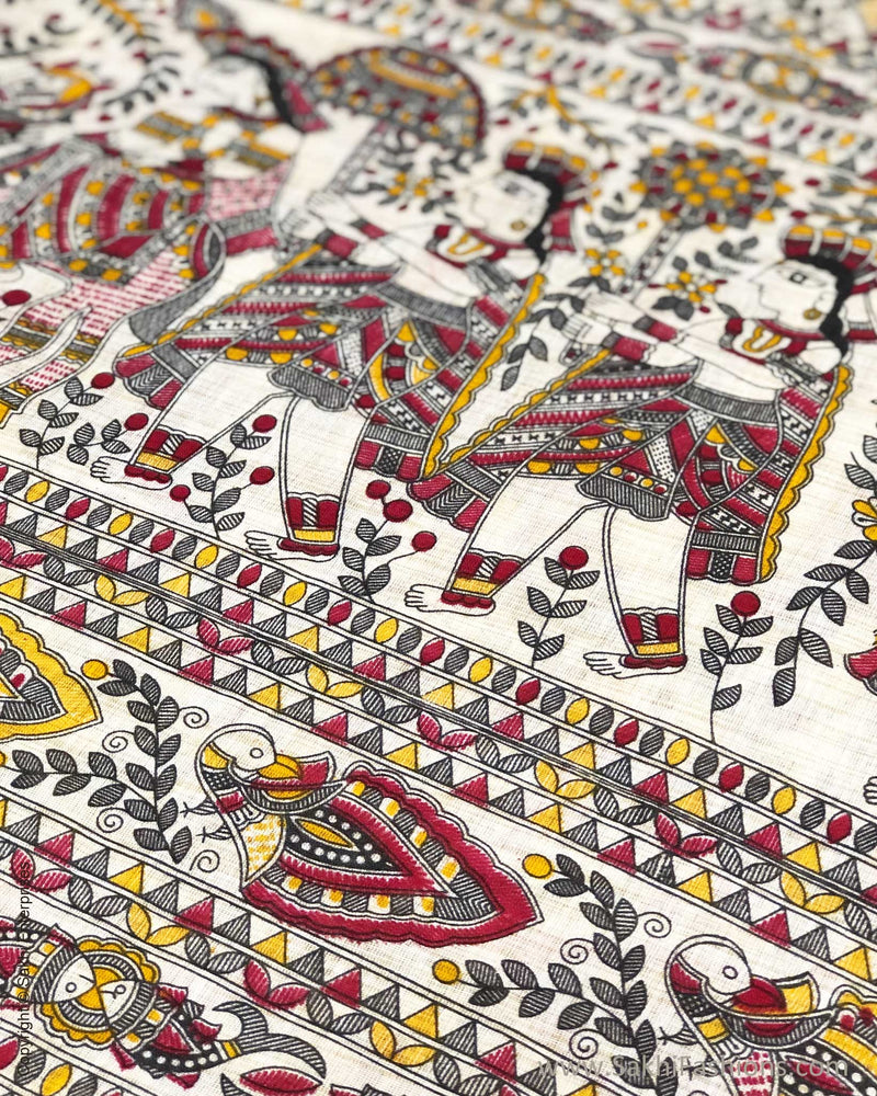 BL-R22266 Colour Madhubani
