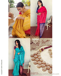 DP-S24057 Yellow Kanchi Saree
