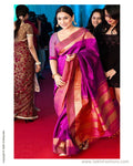 DP-S24058 Purple Kanchi Saree