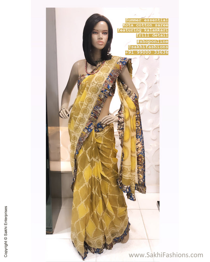 DP-S21907 Kota Frill Yellow