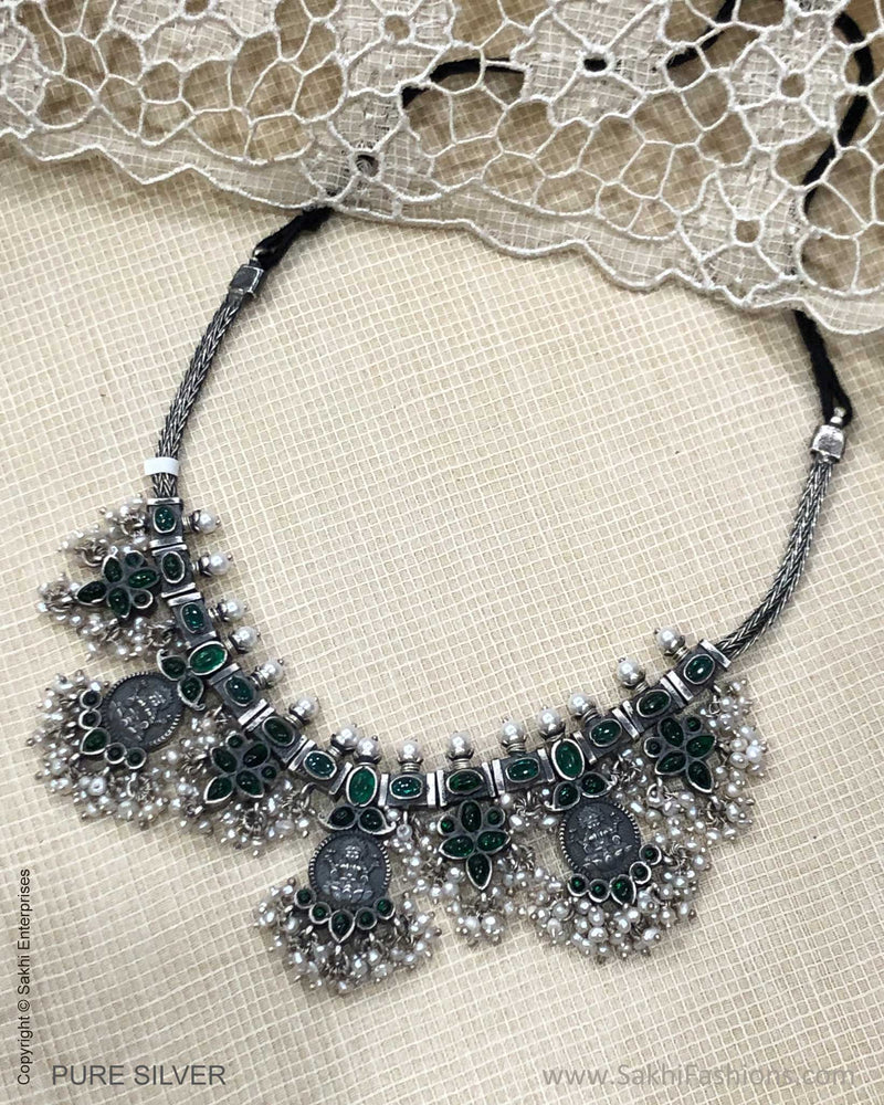 ASDS-24174 Rev Silver Necklace