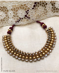 ASDS-22846 Silver n Gold Floral