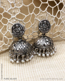 ASDS-24171 Silver Earring With Pearl