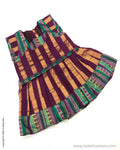 DP-S24368 Purple Cotton Frock