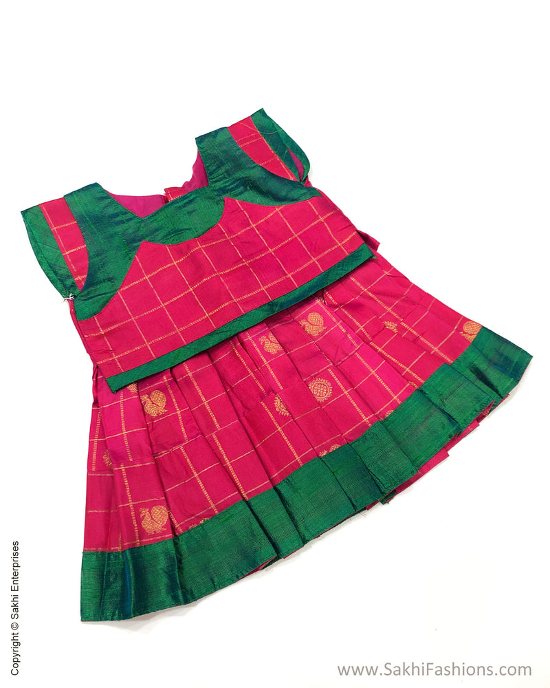 DP-S24379 Pink Kanchi Frock