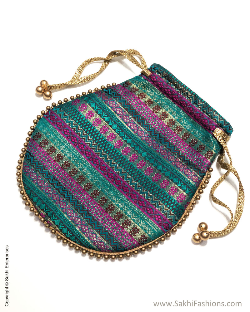 AJDS-24397 Brocade Potli Bag