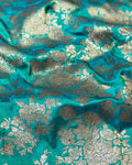 BL-S18012 Green Banarsi Blouse