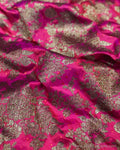 BL-S24443 - Pink Banarsi Blouse
