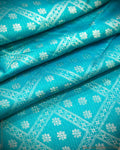 BL-F18907 Blue Kanchi Blouse