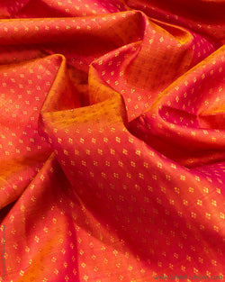 BL-F19945 Peach Kanchi Blouse
