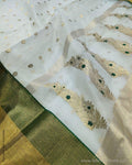 EE-S21056 White Katan Chanderi
