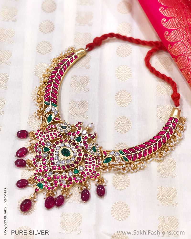 ASDS-24733 SilverGold  Necklace
