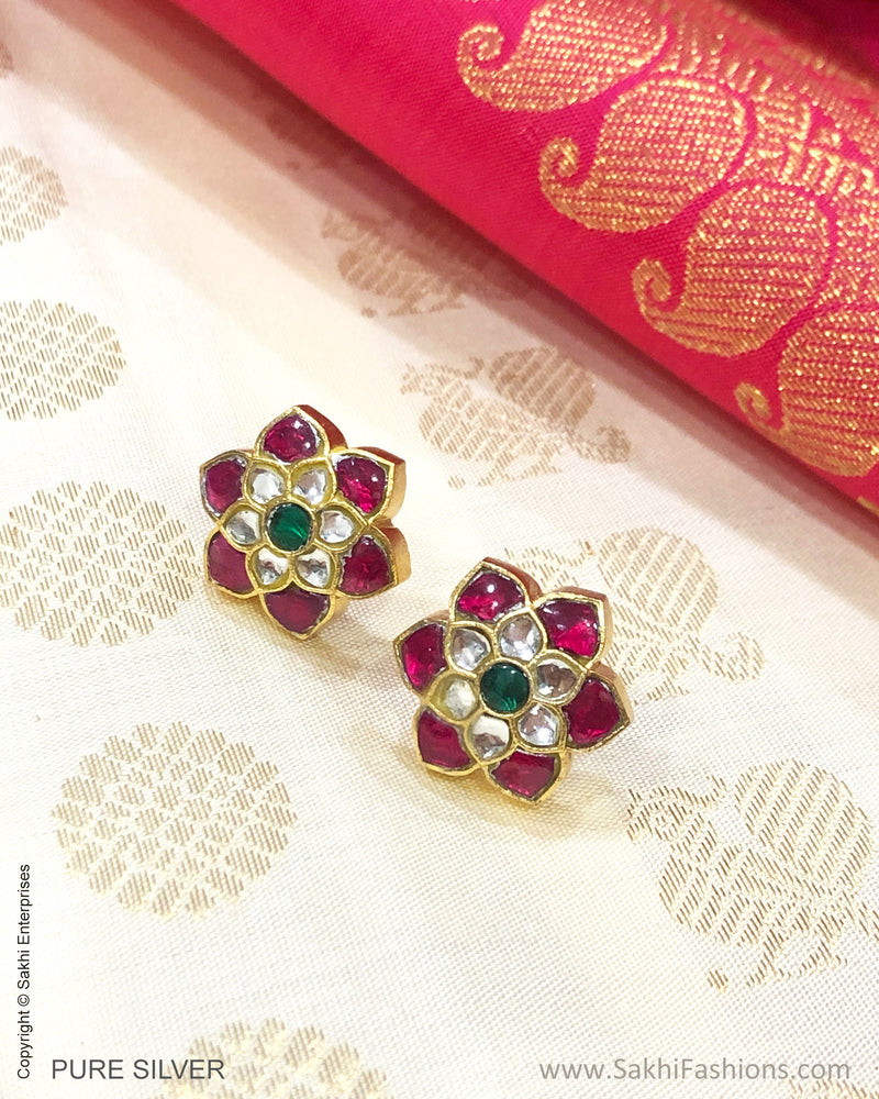 ASDS-T27142 SilverGold  Earring