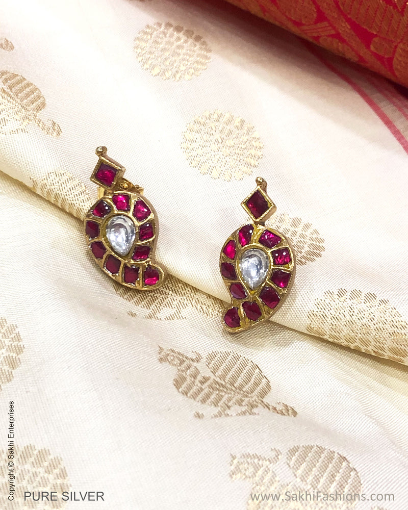 ASDS-T27145 SilverGold  Earring